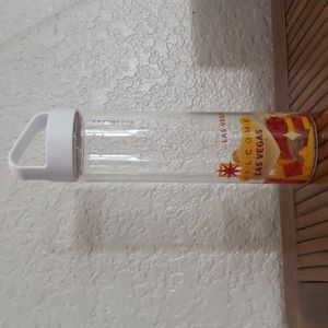 Starbucks Las Vegas you are here glass water bottle NEW